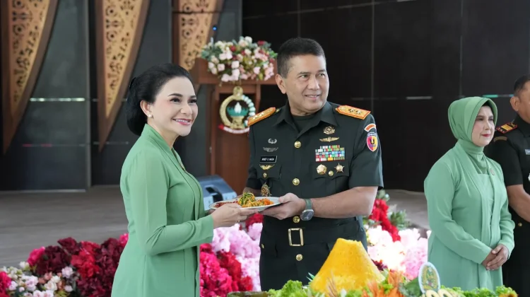 Kodam XX/Tuanku Imam Bonjol Peringati HUT ke-80 Persit Kartika Chandra Kirana