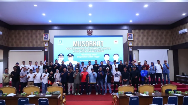Persiapan Porprov Sumbar 2026, Musorkot KONI Payakumbuh Fokus pada Kepemimpinan d