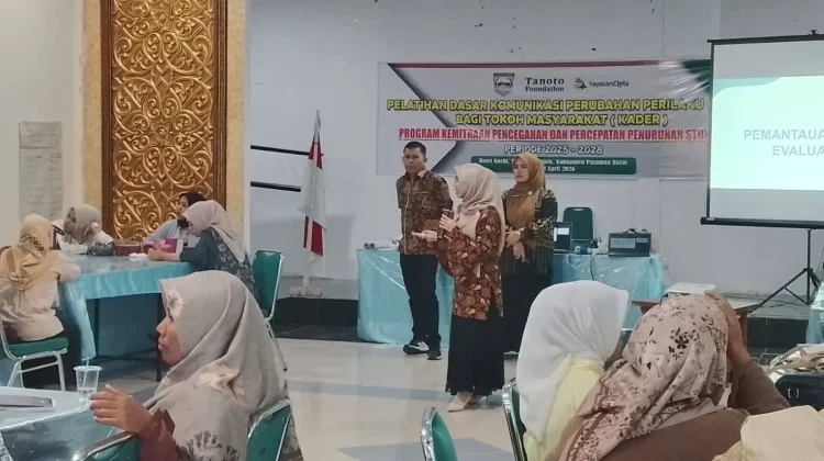 Dinkes Pasbar Tingkatkan Kapasitas Kader Percepat Penurunan Stunting