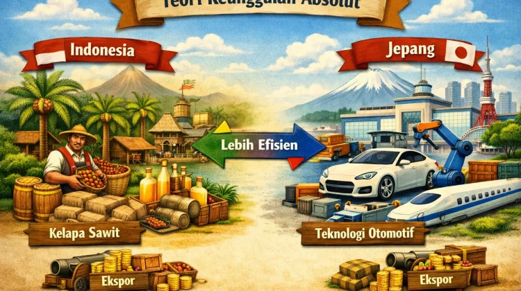 Mengungkap Keunggulan Absolut ,"Ketika Negara Menjadi Spesialis Dunia"