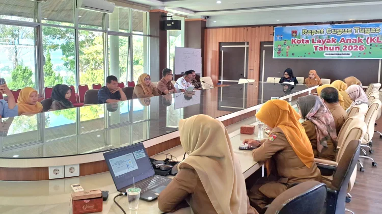 Rapat KLA Bukittinggi Tekankan Sinergi dan Kelengkapan Data