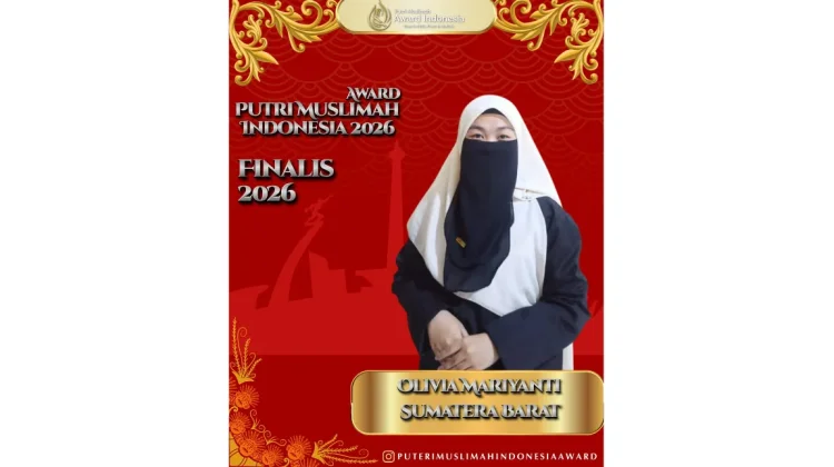 Olivia Mariyanti Wakili Sumatera Barat di Ajang Putri Muslimah Indonesia 2026