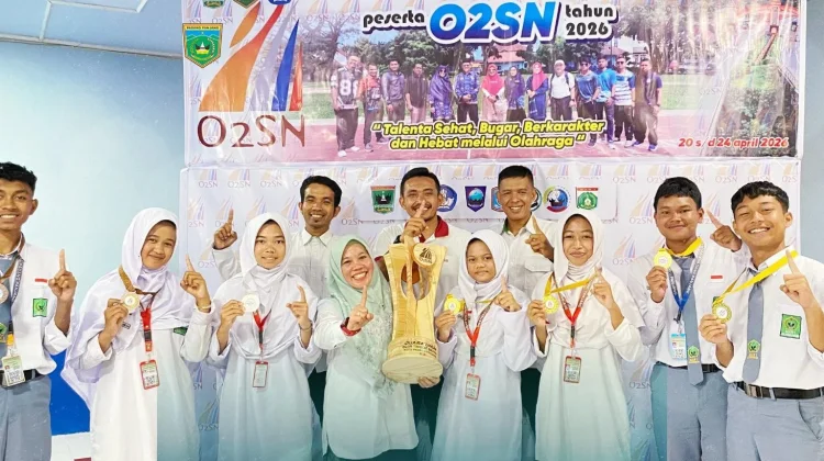 MAN 1 Padang Panjang Juara Umum O2SN Kota, Borong 4 Emas di Lima Cabang Olahraga