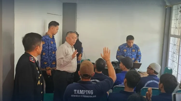 Disdukcapil Padang Panjang Layani Adminduk Warga Binaan di Rutan