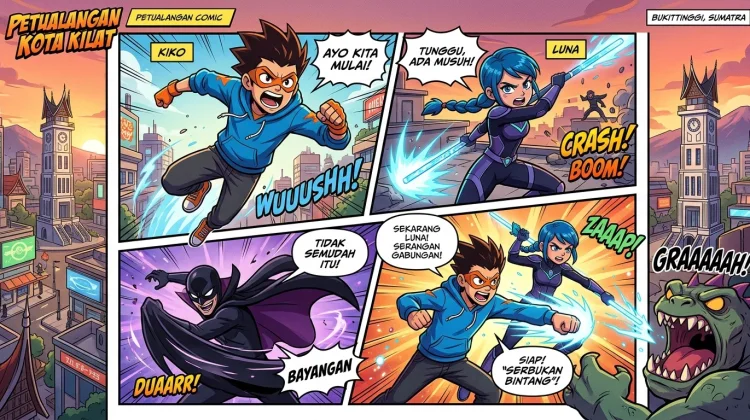 Dunia Komik, "Hiburan Visual yang Tak Pernah Kehilangan Pesona"