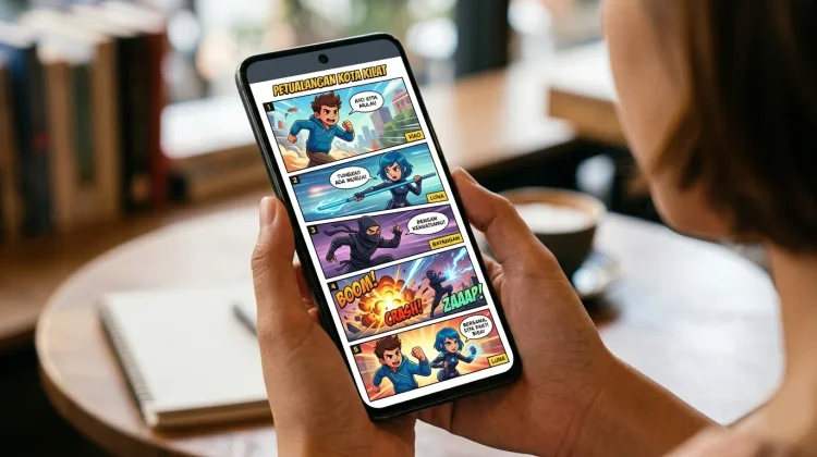 Komik di Era Digital, "Dari Cetak ke Layar Gadget"