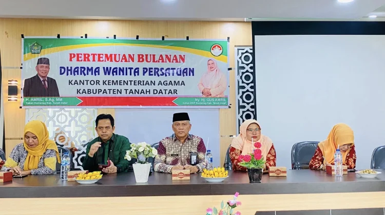 DWP Kemenag Tanah Datar Gelar Pertemuan Bulanan Rutin