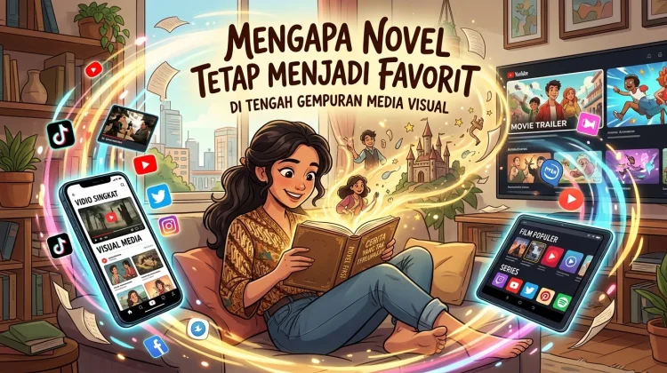 Mengapa Novel Tetap Menjadi Favorit di tengah Gempuran Media Visual