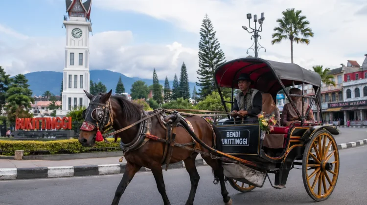 Bendi di Kota Bukittinggi Transportasi Tradisional yang Menjadi Ikon Wisata