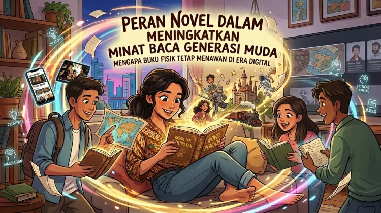 Peran Novel dalam Meningkatkan Minat Baca Generasi Muda