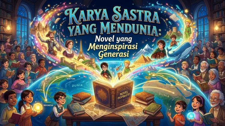 Karya Sastra yang Mendunia, Novel yang Menginspirasi Generasi