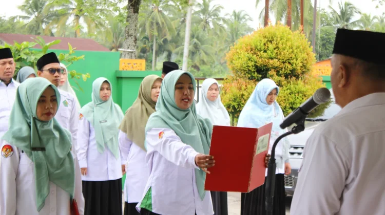 Apel Pagi Kemenag Tanah Datar Tekankan Disiplin Digital