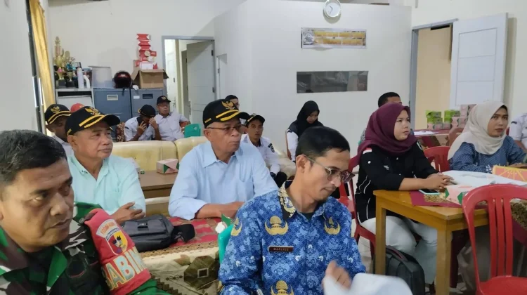 Babinsa Luak Hadiri RAT Koperasi Merah Putih Sitanang