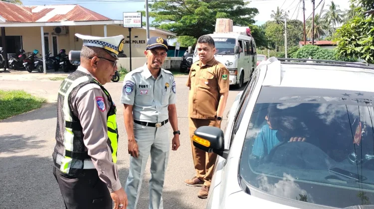 Jasa Raharja Bukittinggi Gelar Operasi Gabungan Empat Wilayah Sumbar