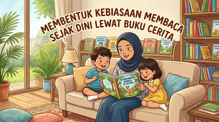 Membentuk Kebiasaan Membaca sejak Dini lewat Buku Cerita