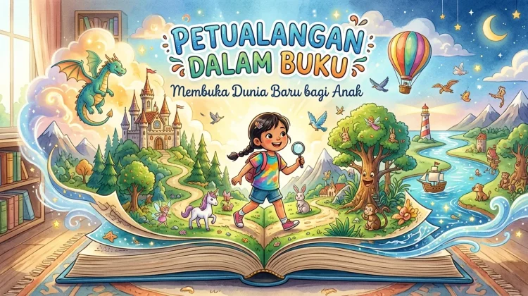 Petualangan dalam Buku, "Membuka Dunia Baru bagi Anak"