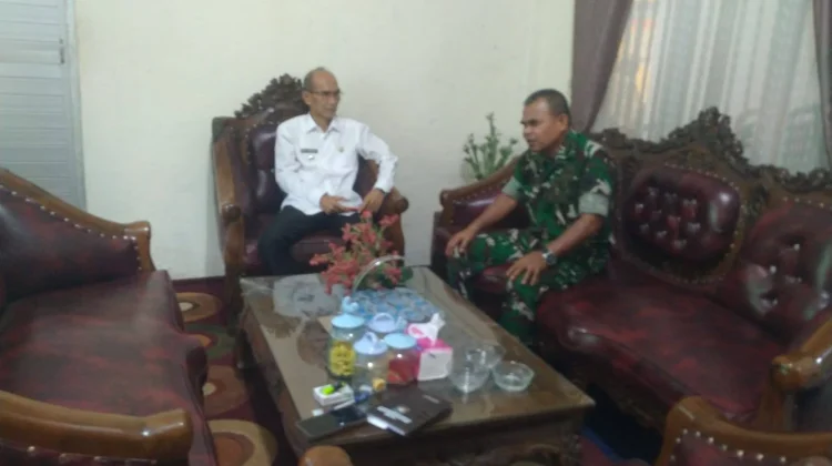 Danramil Pangkalan Perkuat Sinergi Pemerintah Kecamatan Lewat Komsos