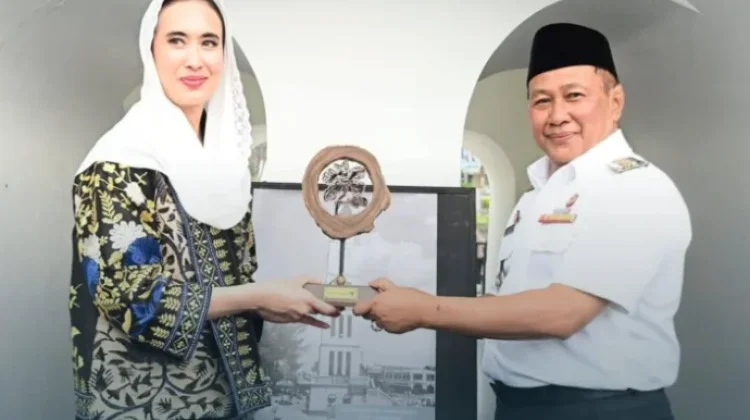 Wako Ramlan Sambut Menteri Pariwisata, Bahas 100 Tahun Jam Gadang