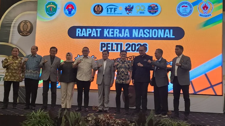 Pelantikan Pengprov Pelti Kaltim Desak Pembinaan Usia Dini