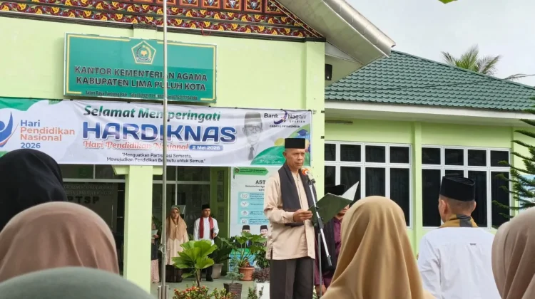 Hardiknas 2026 di Kemenag Limapuluh Kota Berlangsung Khidmat