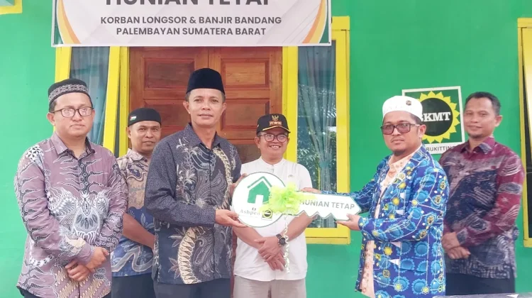 Bangkit dari Galodo, Huntap BKMT - Ashpen Wujud Harapan  Warga Palembayan