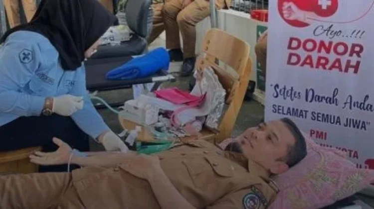 BPJS Ketenagakerjaan-PMI Limapuluhkota Gelar Aksi Donor Darah May Day 2026