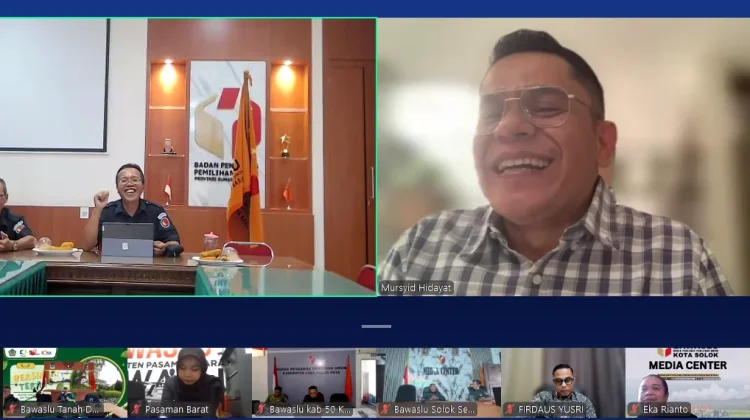 Bawaslu Padang Panjang Ikuti SEPAKAT, Perkuat Kesiapan Pengawas Pemilu