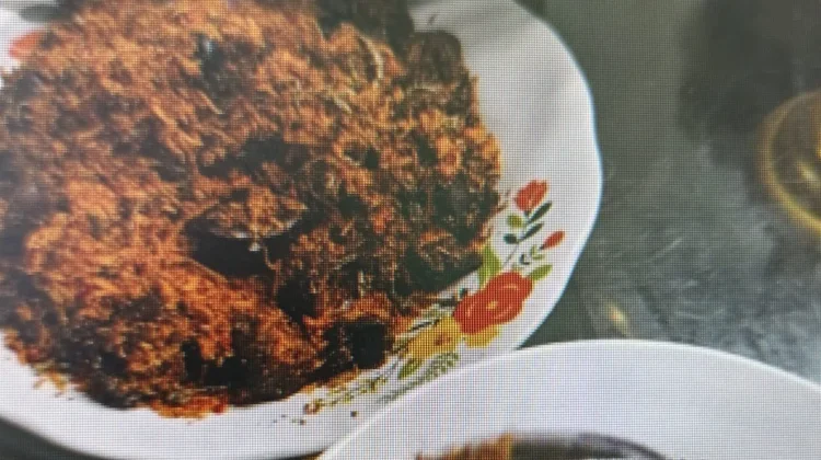 Samba Rabuak Hati Rampelo, Hidangan Khas Adat Agam