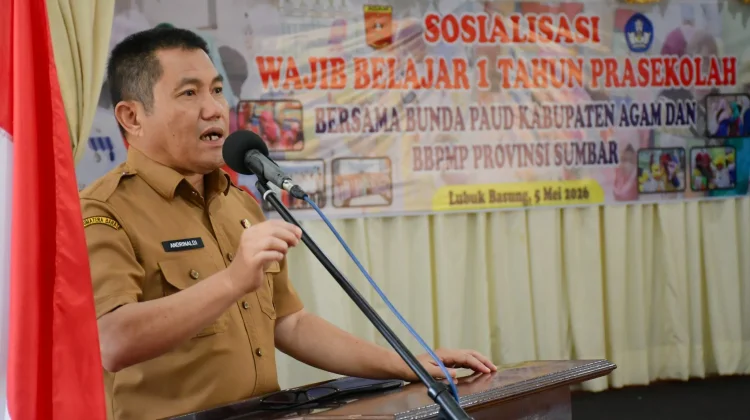 Pemkab Agam Gelar Sosialisasi Wajib Belajar Satu Tahun Prasekolah