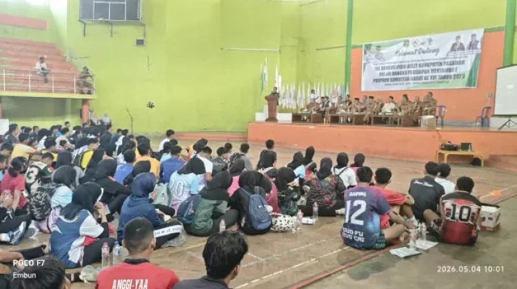 Ratusan Atlet Pasaman Jalani Pemanasan Awal menuju PORPROV 2026