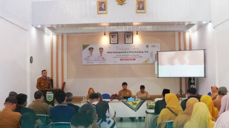 Pemko Padang Panjang Dorong Pengadaan Digital lewat Bimtek e-Purchasing V6