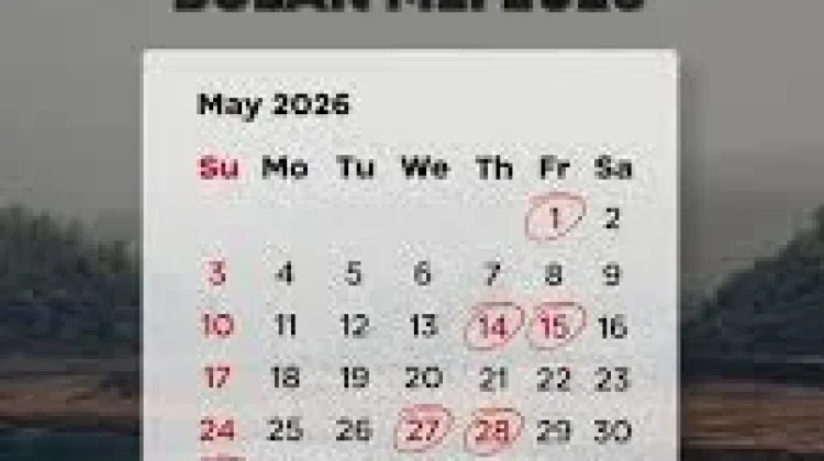 Peluang Emas untuk Aktivitas di Bulan Mei