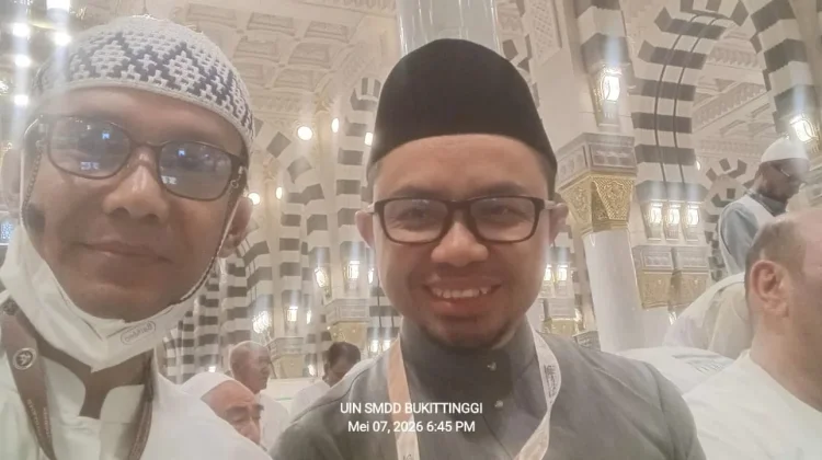 Simbol Persahabatan, Karu III Kloter VII Asal Bukittinggi Ketemu Jemaah Kaltim