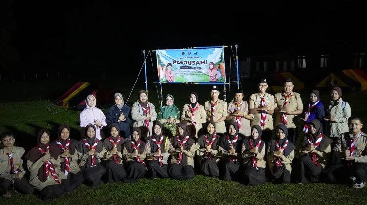 Pengurus Baru Kwarcab Pramuka Padang Panjang Kunjungi Perjusami di Mifan