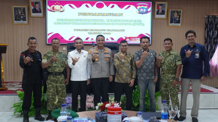 Pemko Padang Panjang Apresiasi Polres Bangun Zona Integritas WBK