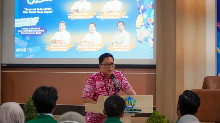 DJPb Sumbar Edukasi Mahasiswa Unand Pahami Peran APBN Fiskal