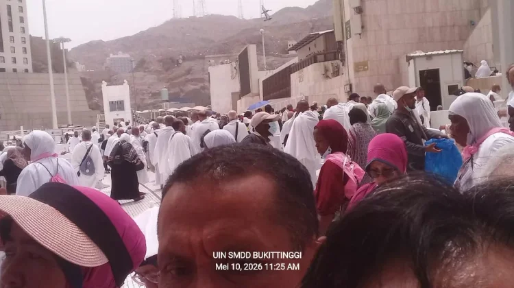 Lafaz Talbiyah Menggema, Jamaah Kloter 7 Selesaikan Umrah Tamattu’