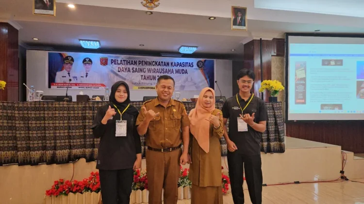Disparpora Agam Latih 100 Wirausaha Muda Hadapi Persaingan Digital