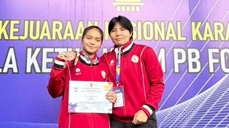 Zafirah Ghassani Akhiri Puasa Medali Lemkari Nasional