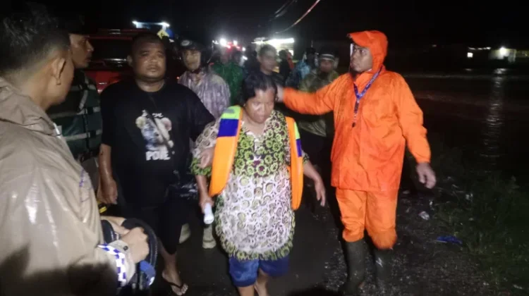 Dua Kecamatan di Tanah Datar Terdampak Banjir Pasca Hujan Deras