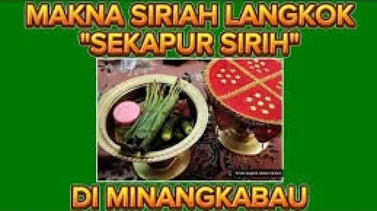 Simbol yang Terkandung dalam Siriah Langkok
