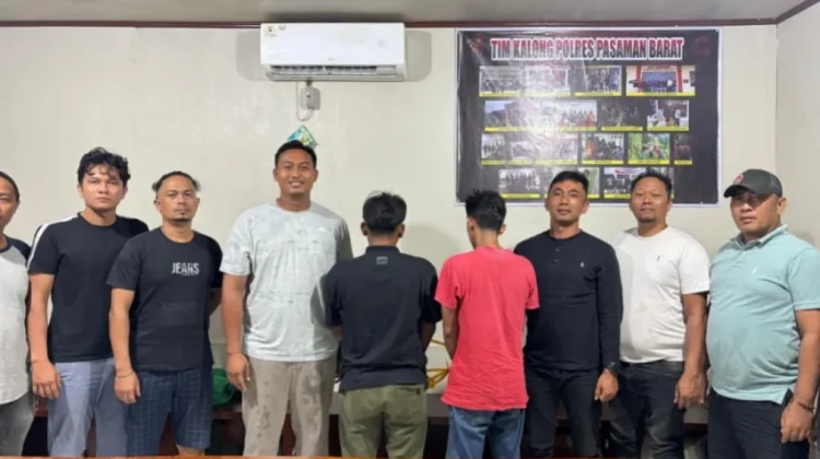 Satreskrim Polres Pasbar Ringkus Dua Pelaku Penganiayaan, dan Penusukan