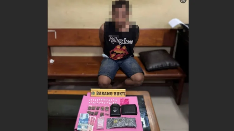 Satres Narkoba Polres Pasbar Ringkus Seorang Pengedar Sabu, dan Ganja
