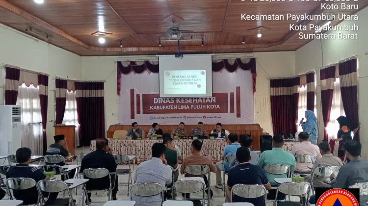 Pemkab Limapuluh Kota Tetapkan Status Tanggap Darurat Bencana