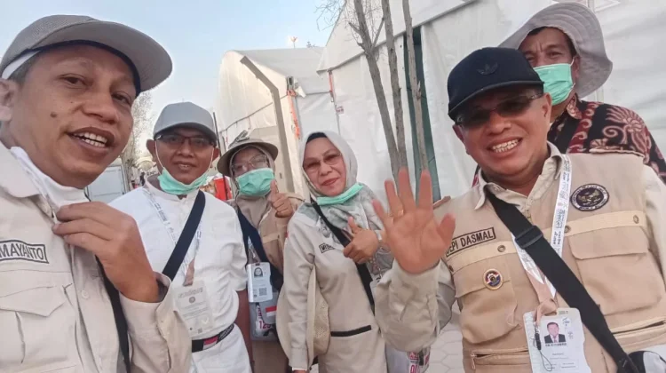 Jemaah Bukittinggi Survei Armuzna, Matangkan Persiapan Puncak Haji