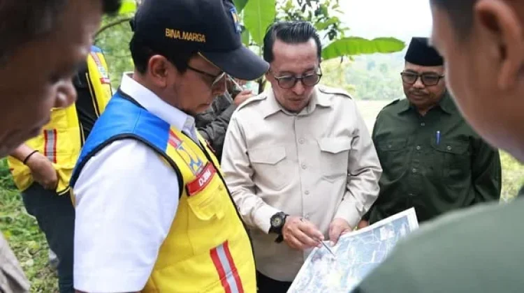 Pemkab Tanah Datar dan BPJN Sumbar Survei Akses Jalan menuju Sekolah Rakyat