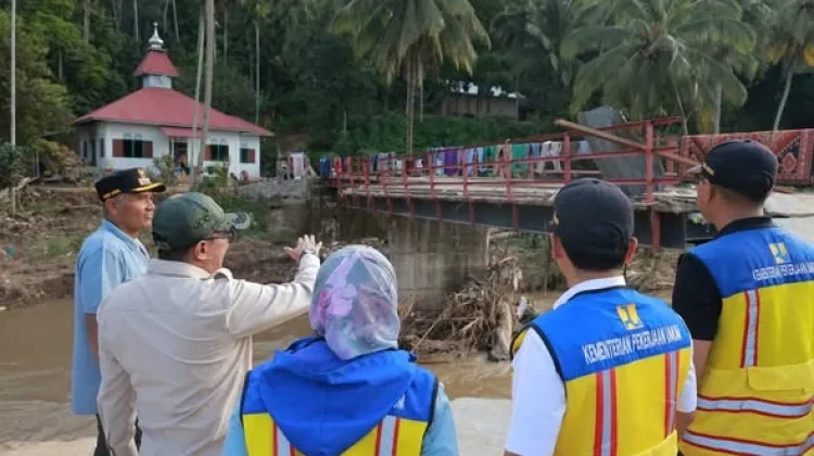 Percepat Pemulihan Pascabencana, BPJN Sumbar Tinjau Jembatan Putus di Nagari Talu