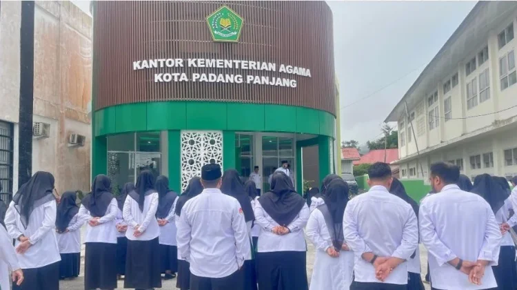 Kemenag Padang Panjang Gelar Apel, Bahas Idul Adha dan Hari Kebangkitan