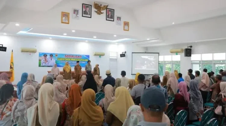 Tanah Datar Sosialisasikan Teknologi Sawah Pokok Murah untuk Petani