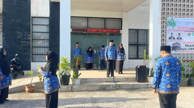 Kemenag Padang Panjang Gelar Upacara Harkitnas ke-118 dengan Khidmat
